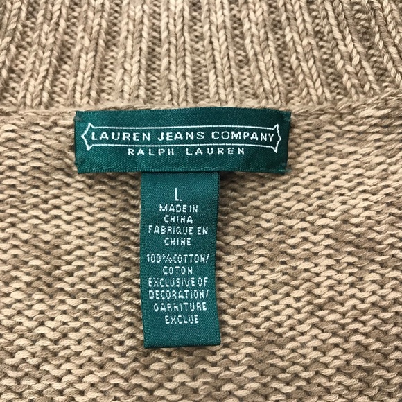 Lauren Ralph Lauren Button Front Knit Cardigan - Picture 7 of 7